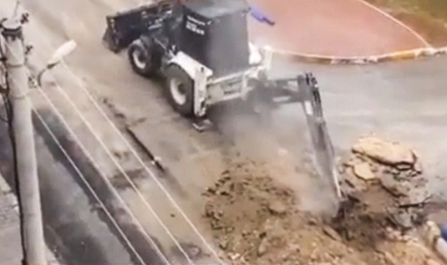 Urfa'da faciadan dönüldü! Doğalgaz borusu patladı