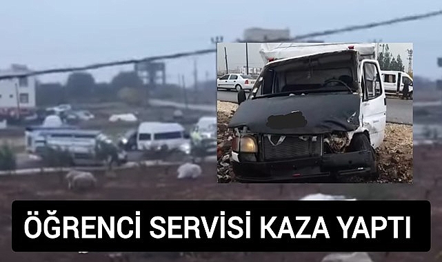 Urfa'da öğrenci servisi ile kamyonet çarpıştı! Çok sayıda yaralı var