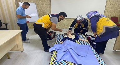 Urfa'da sağlık personellerine ÇİLYAD eğitimi verildi