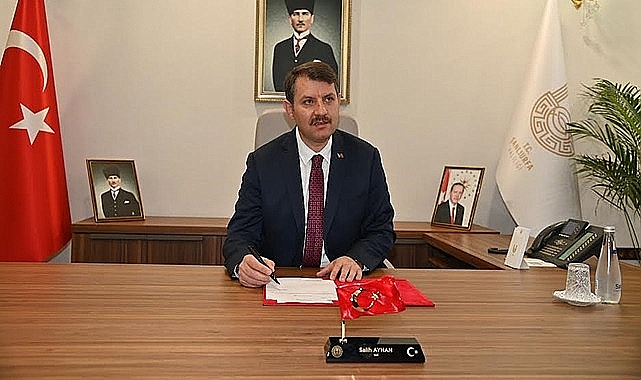 Vali Ayhan’dan 10 Kasım mesajı