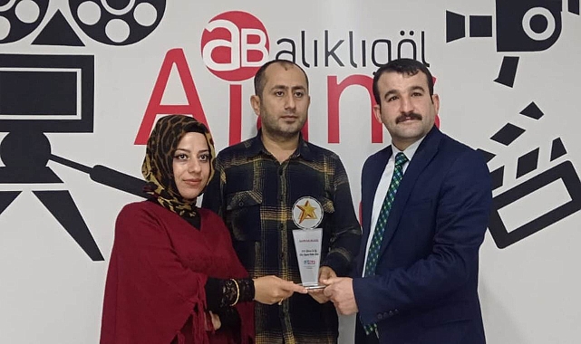 Ajans Balıklıgöl'e En İyi Çıkış Yapan Haber Ajansı ödülü