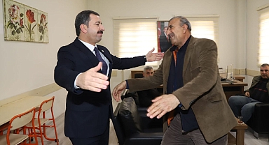Başkan Baydilli Halil amca ile buluştu
