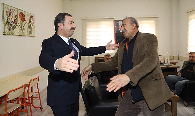 Başkan Baydilli Halil amca ile buluştu