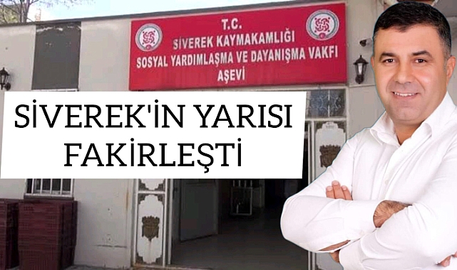 Başkan Cuma Şirin: Şehrin yarısı yardıma muhtaç hale geldi