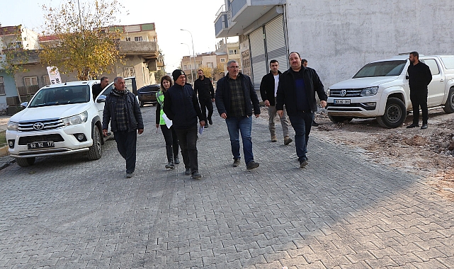 Başkan Ekinci, sahada yapılan çalışmaları inceledi