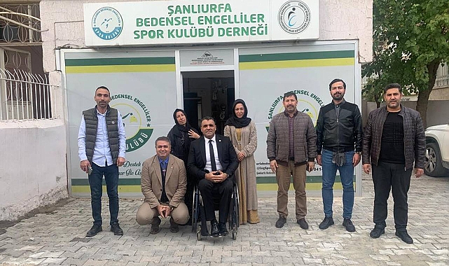 Deva Partisi Şanlıurfa Dünya Engelliler Farkındalık Günü ziyareti
