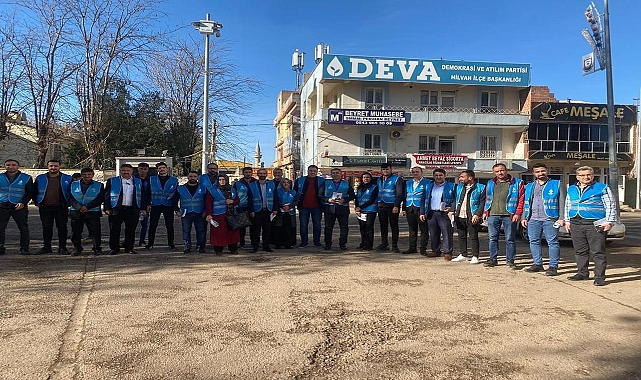 DEVA Urfa İl Başkanlığı, çiftçilerin sorunlarını gündeme aldı