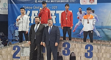 Eyyübiyeli sporcu Türkiye şampiyonu oldu