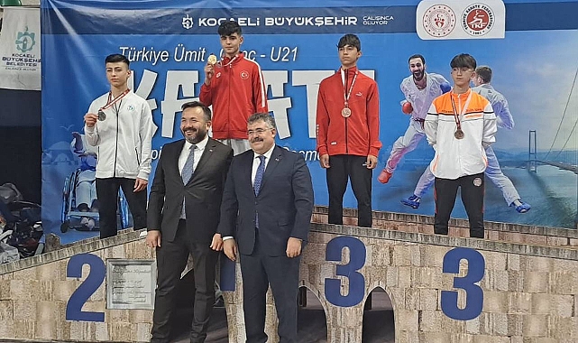 Eyyübiyeli sporcu Türkiye şampiyonu oldu