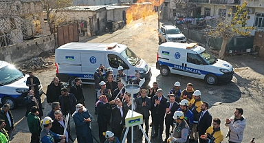 Harran doğalgaza kavuştu