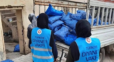 İhtiyaç sahibi ailelere gıda ve kömür yardımı yapıldı