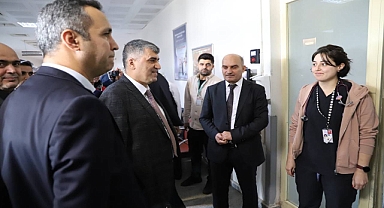 İl Sağlık Müdürü Gülüm, Viranşehir Devlet Hastanesini ziyaret etti