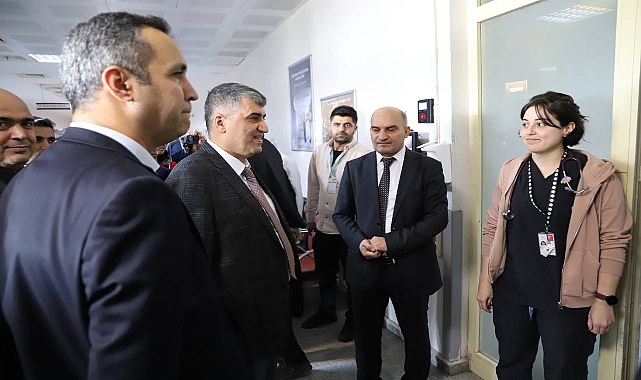 İl Sağlık Müdürü Gülüm, Viranşehir Devlet Hastanesini ziyaret etti