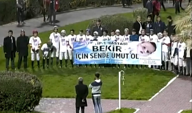 Jokeyler Bekir bebek için yarıştı