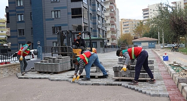 Karaköprü'de üstyapı çalışmaları hız kesmiyor