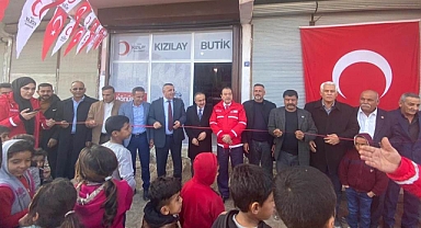 Kızılay’dan Akçakale ilçesine ücretsiz giyim mağazası