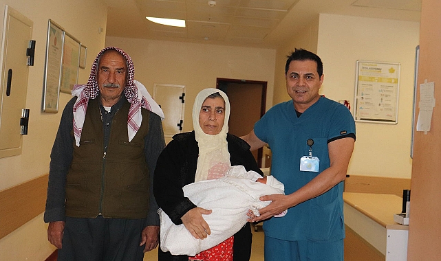 Şanlıurfa’da 53 yaşında ilk kez anne oldu