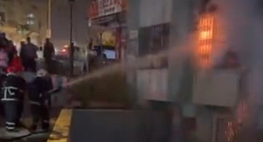 Şanlıurfa'da 6 katlı binada yangın!