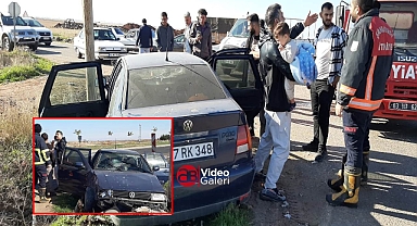Şanlıurfa’da kaza! Yaralılar var