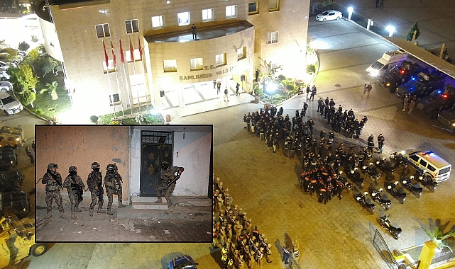 Şanlıurfa Valiliği'nden açıklama! 182 gözaltı