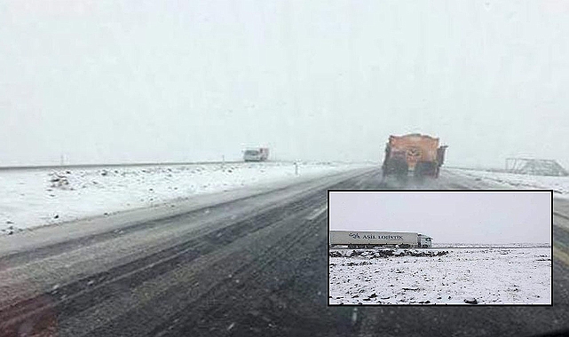 Şanlıurfa’ya kar yağdı