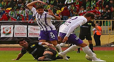 Şanlıurfaspor kendi sahasında mağlup ayrıldı