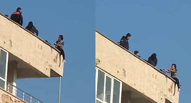 Urfa'da bir intihar girişimi daha! Çatıya çıktı
