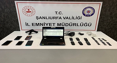 Urfa'da dolandırıcılık operasyonu! Gözaltılar var