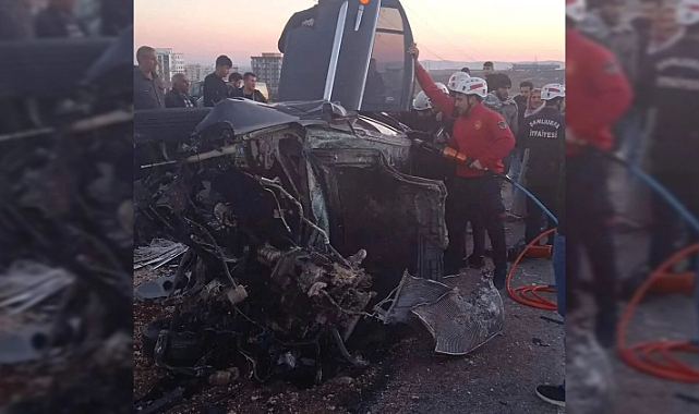 Urfa'da feci kaza! 1 kişi hayatını kaybetti