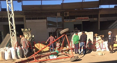 Urfa'da iş kazası! İşçi makinenin altında kaldı