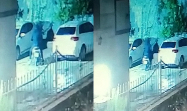 Urfa'da motosiklet hırsızlığı kameraya yansıdı