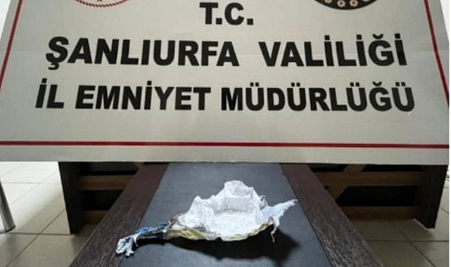 Urfa'da uyuşturucu madde ele geçirildi