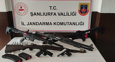 Viranşehir’de yüklü miktarda mühimmat ve tüfek ele geçirildi