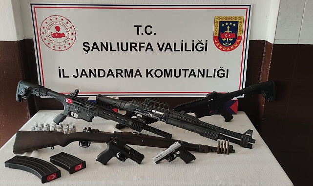 Viranşehir’de yüklü miktarda mühimmat ve tüfek ele geçirildi