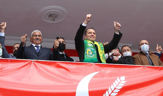 YRP Genel Başkanı Erbakan, Şanlıurfa’ya geliyor