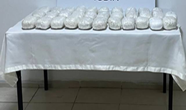 Yüklü miktarda uyuşturucu madde ele geçirildi