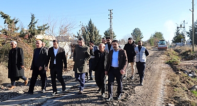 Başkan Baydilli, yapılan çalışmaları inceledi