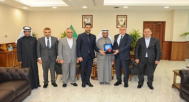 Başkan Beyazgül, kuveytli iş insanlarını Şanlıurfa’ya davet etti