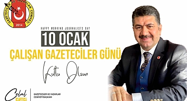 Başkan Çiftçi'den 10 Ocak Gazeteciler Günü mesajı