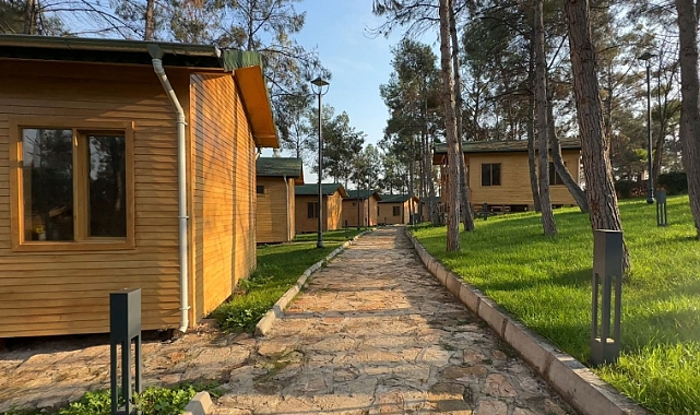 Bungalov evleri turizme kazandırıldı