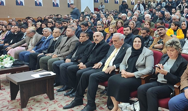 CHP'li eski İl Başkanı Hayrettin Cidir kongrede konuştu