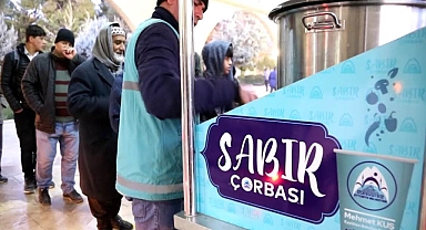 Eyyübiye’de sabır çorbası ikramı büyük ilgi görüyor
