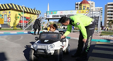 Haliliye Belediyesi Otizmli Çocukları Trafik Eğitim Parkında ağırladı