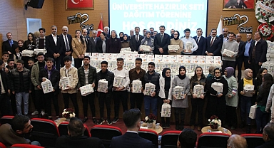 Haliliye Belediyesinden yüzlerce üniversite öğrencisine hazırlık seti