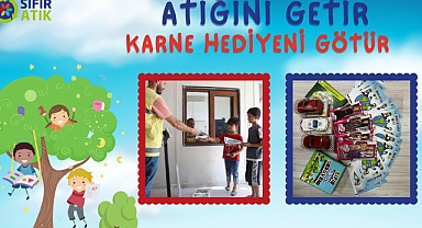 Haliliye’de “Atığını getir, karne hediyeni götür” kampanyası 