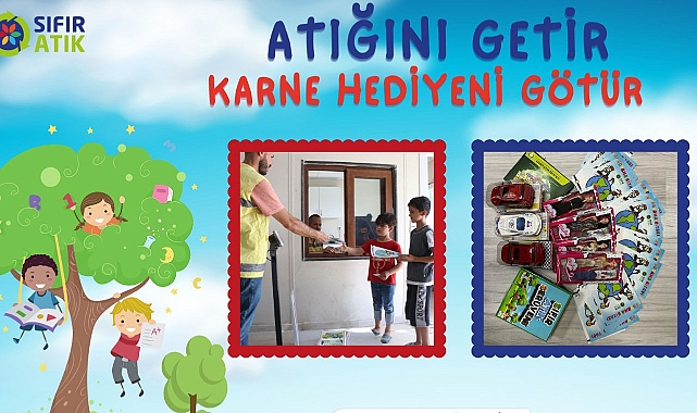 Haliliye’de “Atığını getir, karne hediyeni götür” kampanyası 