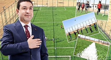 Harran’a 10 adet halı saha kazandırılıyor