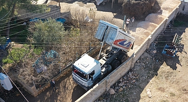 Harran kırsalında asfalt seferberliği devam ediyor