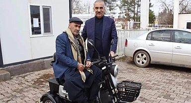 Hilvan'da engelli vatandaşın talebi geri çevrilmedi