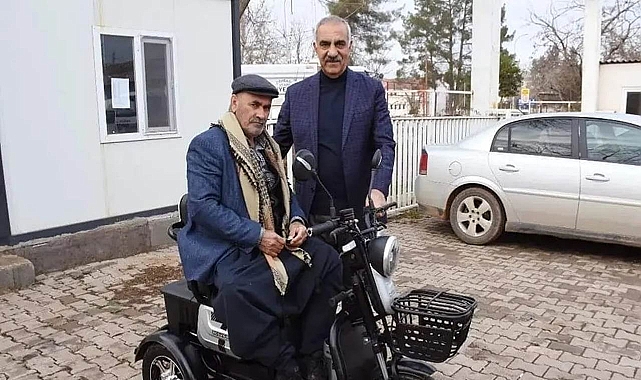 Hilvan'da engelli vatandaşın talebi geri çevrilmedi